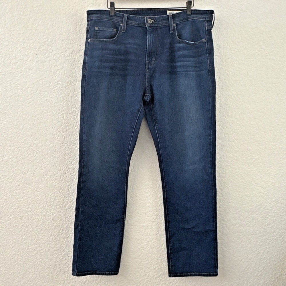 Daniel Cremieux Premium Denim Mens Straight Fit Jeans Blue 35x30 RN58909 Stretch